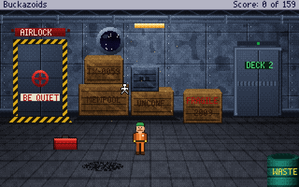 Cargo bay of the S.S. MEMPOOL